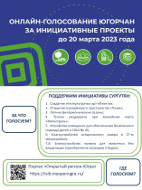 Голосование за все инициативные проекты города Сургута в региональном конкурсе.